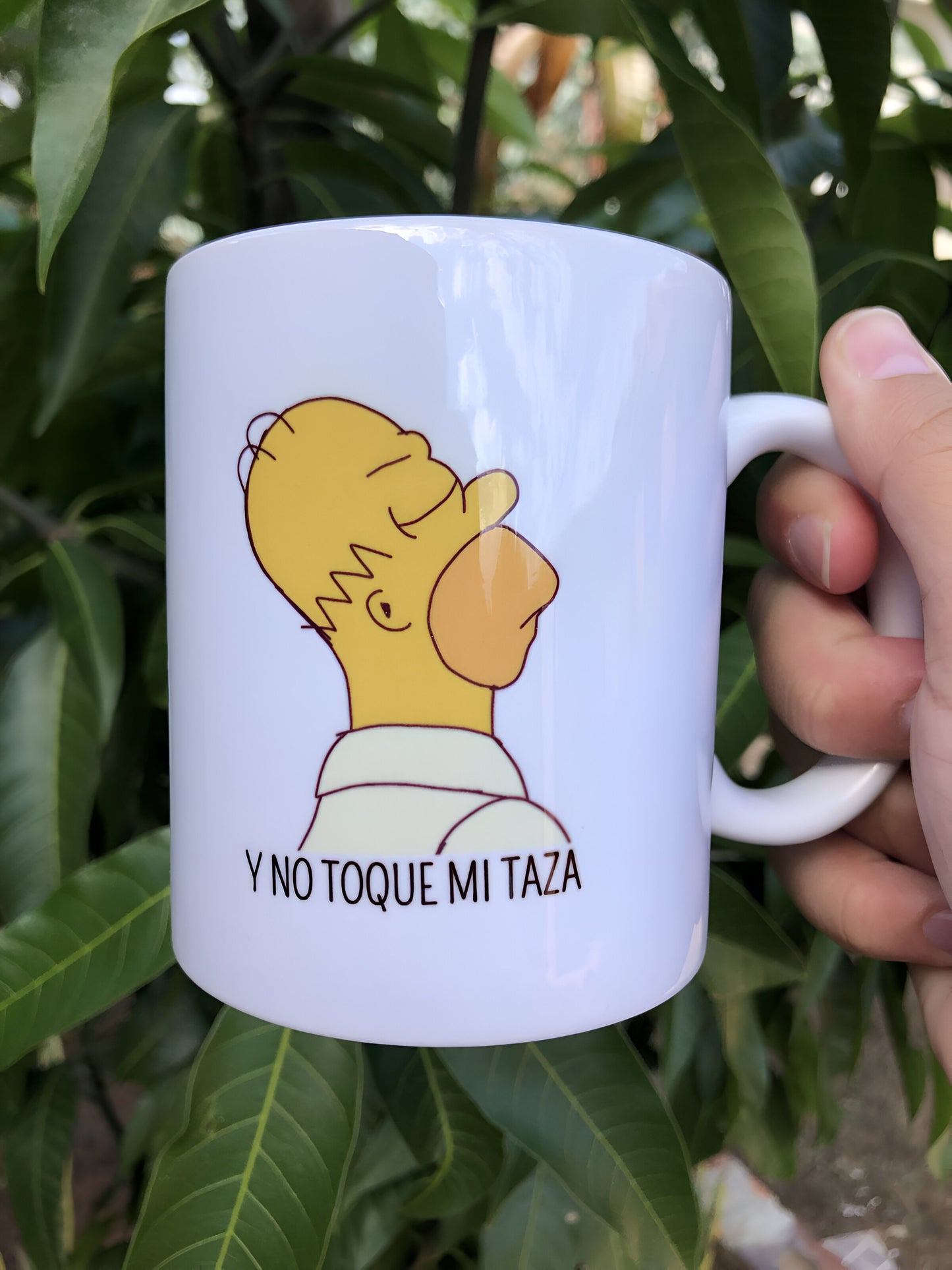 Mug humoristique style Homer – Tasse drôle « Cette tasse a déjà un propriétaire »