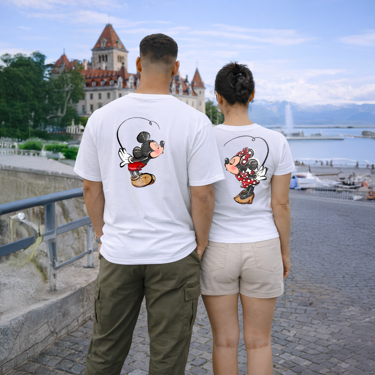 T-shirts Couple Assortis