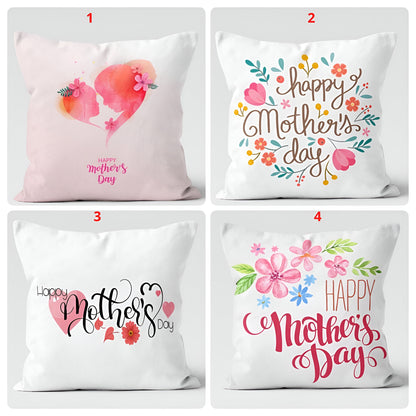 Coussin personnalisé – Design floral élégant ou message sur mesure