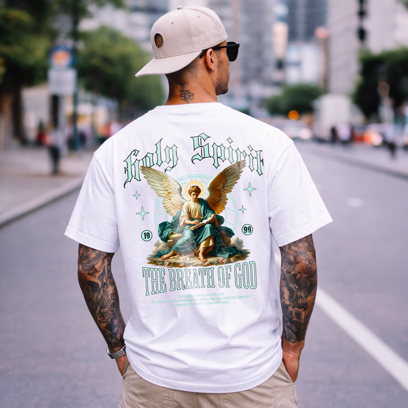 T-shirt oversize Angel 777 Holy Spirit