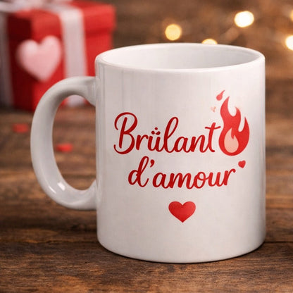 Mug Saint-Valentin “Amour à boire sans modération”