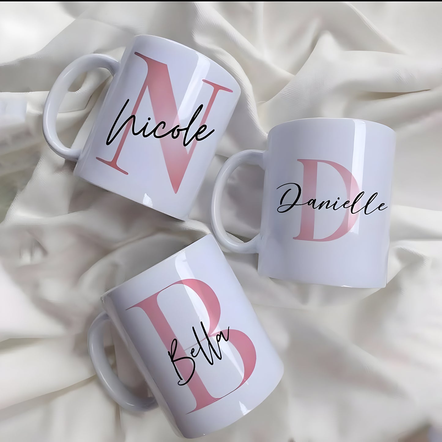 Mug personnalisé avec initiale et prénom