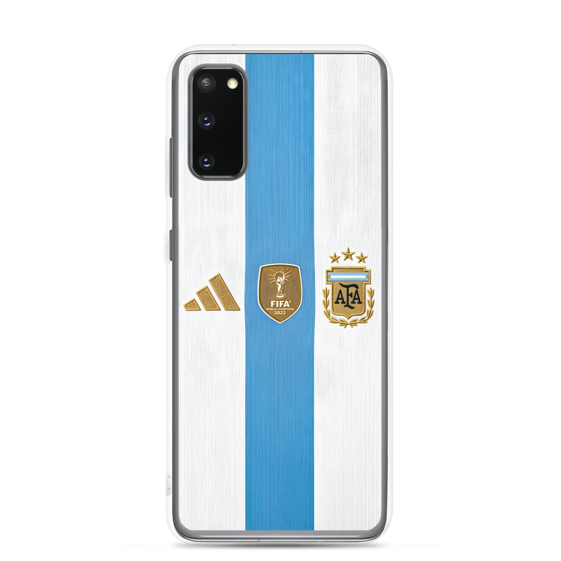 Coque Samsung transparente Messi Argentine - football
