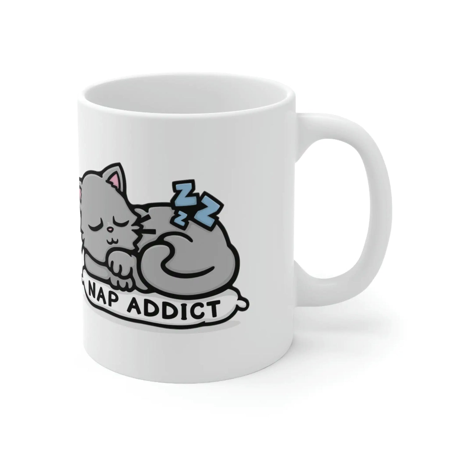 Tasse “Nap Addict” – Pour les vrais amoureux des chats et du repos