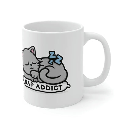 Tasse “Nap Addict” – Pour les vrais amoureux des chats et du repos