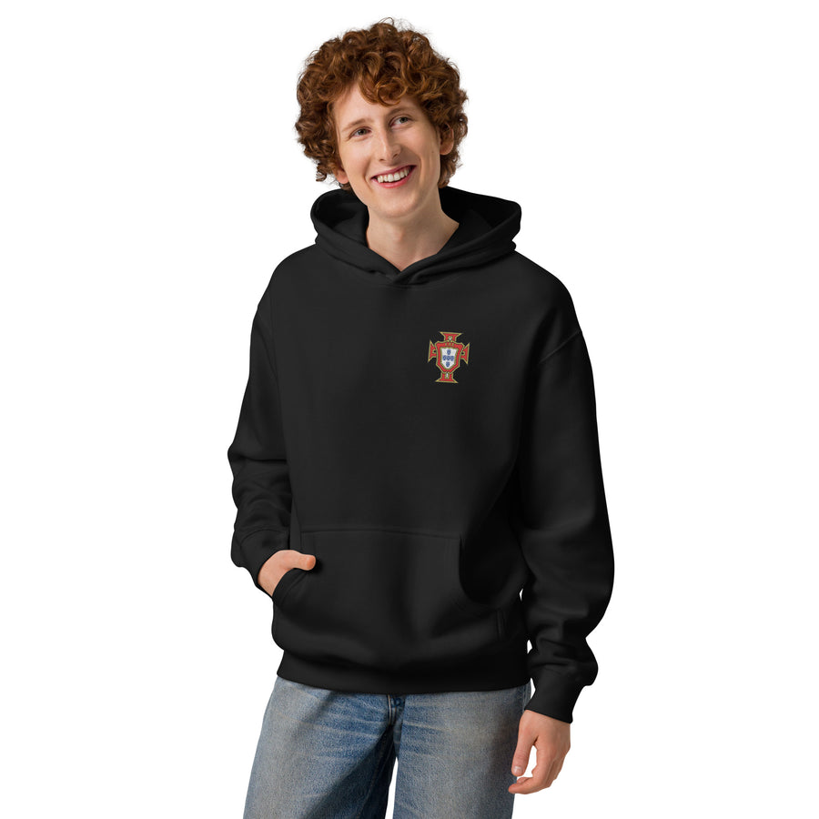 Sweat à Capuche Portugal Cristiano Ronaldo - Football Homme Oversize