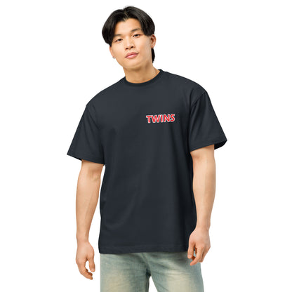 T-shirt Twins Urban Style bleu marine face - streetwear