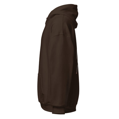 Pull à capuche CR7 Cristiano Ronaldo chocolat – profil gauche