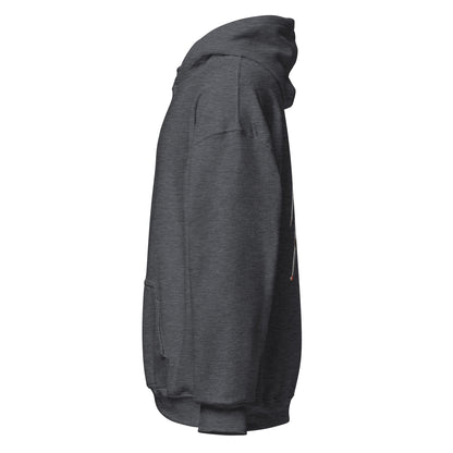 Pull à capuche CR7 Cristiano Ronaldo gris foncé – profil gauche