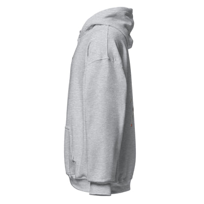 Pull à capuche CR7 Cristiano Ronaldo gris sport – profil gauche