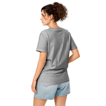 T-shirt Stop War Freedom Gris Chiné dos porté - dos uni sans impression